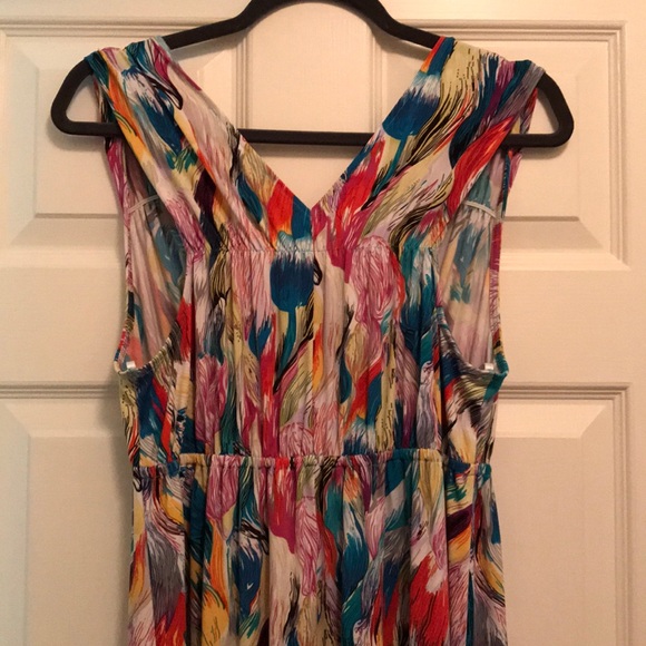 Beautiful Multicolored Maxi Dress - Picture 3 of 3